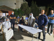  فيديو: الاتفاق على اقامة لجنة تحكيم بين عائلتي أبو معمر والشمالي في الرملة